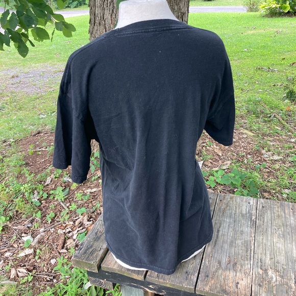 STAR WARS BLACK TSHIRT ‘THE POWER OF THE DORK SIDE’ LARGE UNISEX - Picture 4 of 7